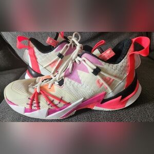 Air Jordan "Why Not" Zer03 SE GS Flash Crimson Mens Sz 10.5 (CK6611-101)